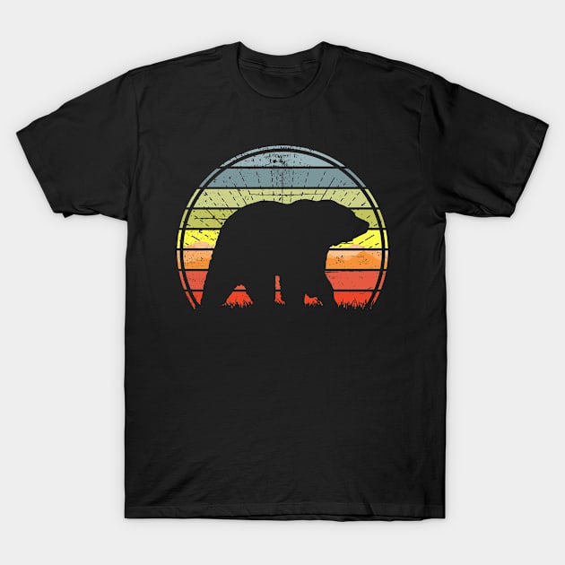 Bear Sunset T-Shirt by Nerd_art